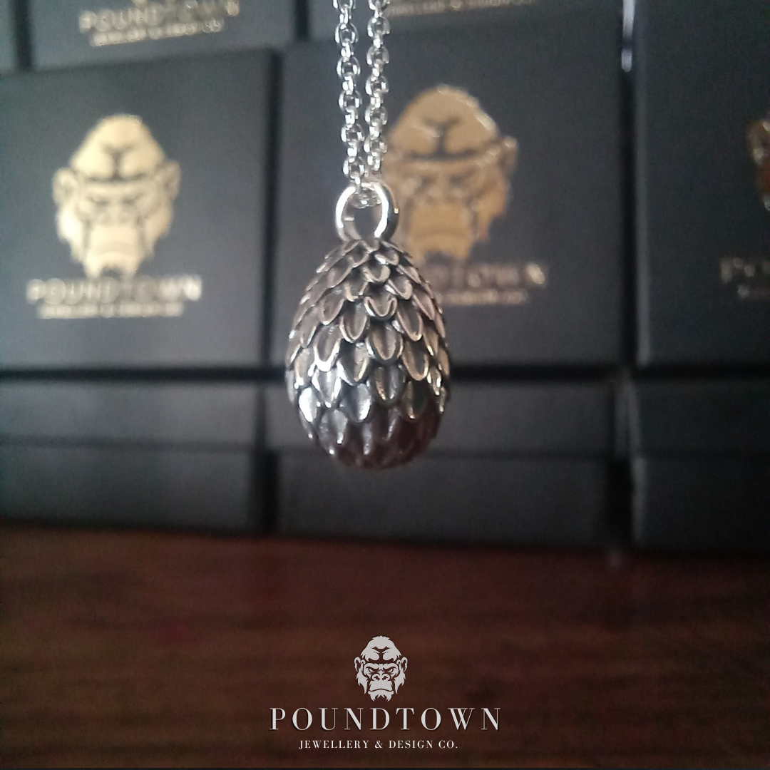 Dragon Scale Egg Pendant