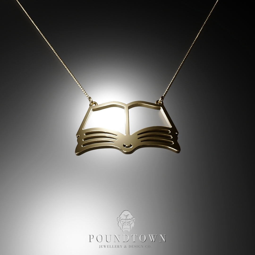 The Open Book Pendant
