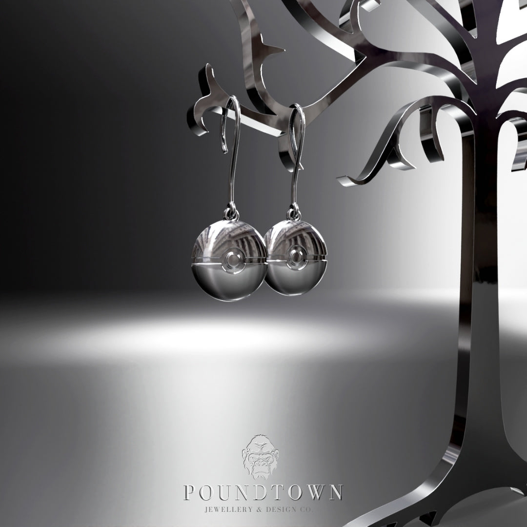Pokeball Earrings