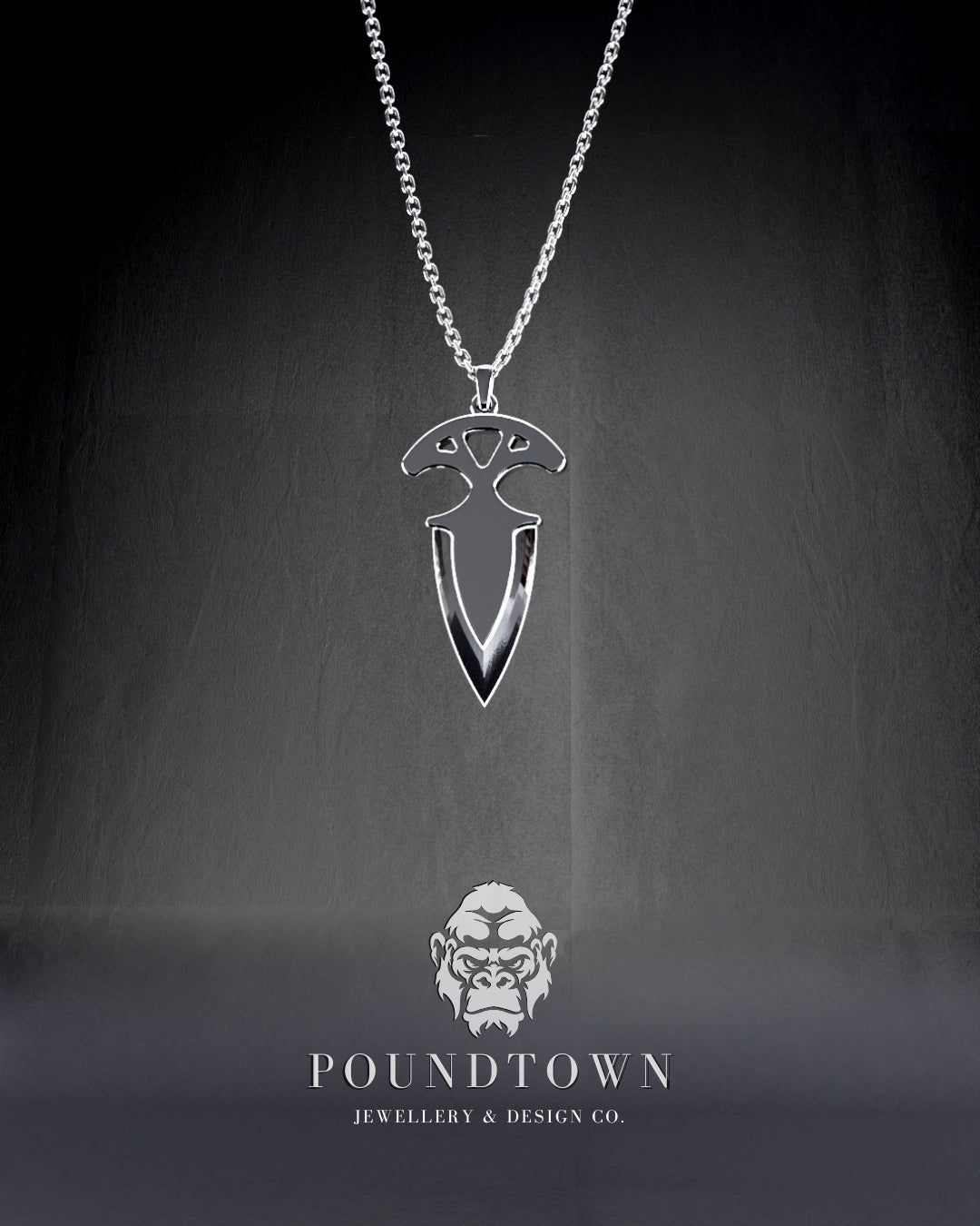 CS Shadow Dagger Pendant